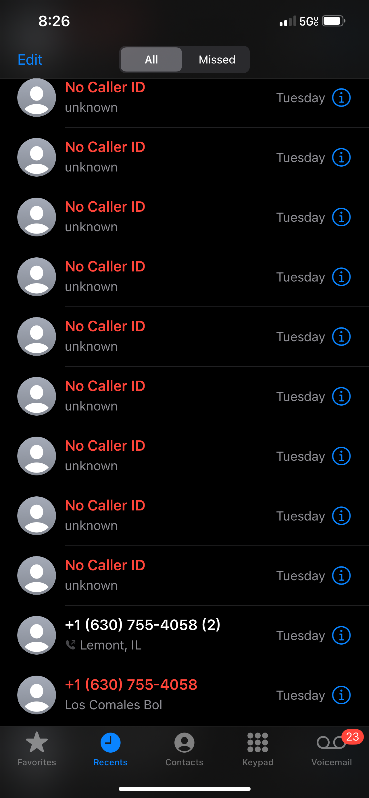 Spam Calls 1